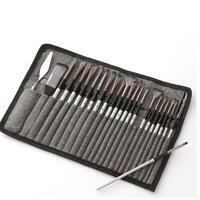 Без бренда «Коробка 50 шт.: Набор кистей для рисования в чехле, премиум набор (23 нейлоновых кисти, 1 мастихин)» в Симферополе