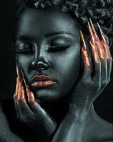 Без бренда «Портрет с золотыми ногтями» в Симферополе