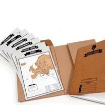 Без бренда «Скретч-карта мира стирающаяся. Карта путешествий» в Симферополе