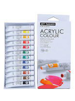 Без бренда «Коробка 48 шт.: Акриловые краски «Две картинки» 12 шт. по 12 мл, проф. пигмент» в Симферополе