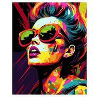 Без бренда «Яркая девушка в солнечных очках» в Симферополе в интернет-магазине  Без бренда «Яркая девушка в солнечных очках» в Симферополе