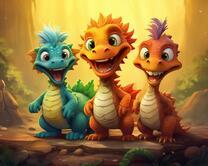 Без бренда «Милые и веселые дракончики» в Симферополе в интернет-магазине  Без бренда «Милые и веселые дракончики» в Симферополе