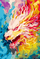 Без бренда «Разноцветный огненный дракон» в Симферополе в интернет-магазине  Без бренда «Разноцветный огненный дракон» в Симферополе