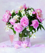 Без бренда «Нежный букетик с розами и настойка» в Симферополе