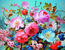 Без бренда «Пионы и другие цветы» в Симферополе в интернет-магазине  Без бренда «Пионы и другие цветы» в Симферополе