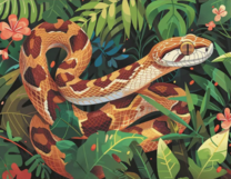 Без бренда «Маисовый полоз в зеленой листве» в Симферополе