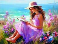 Без бренда «Девочка читает на берегу» в Симферополе